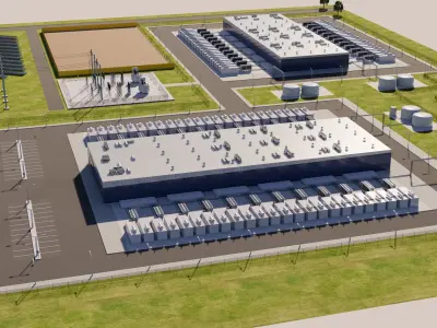  Google Data Center Area 