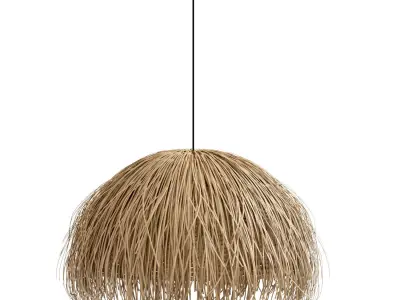 SEAGRASS NATURAL LIGHT SHADE Den and Now 3D model