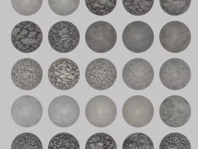 Rocks and Pebbles Textures Texture