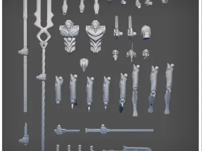 MMB Eva 3D print model