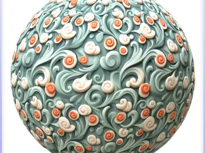 Stylized Ornaments Seamless Texture Texture