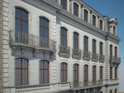 City Building 03 3D model