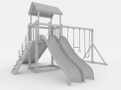 Playground 9 3D model