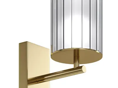 Tom Kirk Flute Wall Light Low-poly 3D model