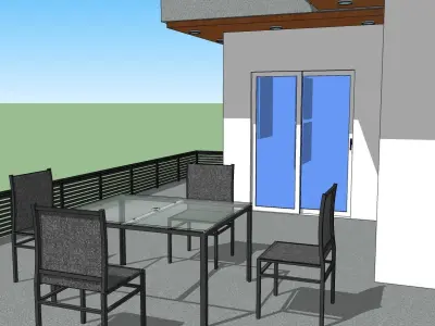 Modern House 3D model