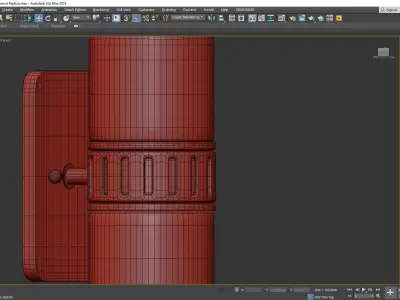 Rio Wall Sconce Low-poly 3D model