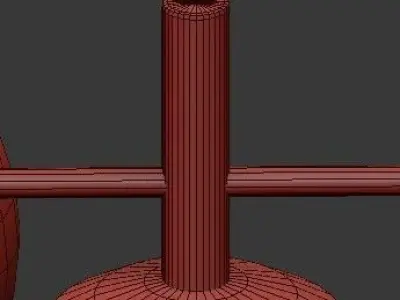 Globe Chandelier 3D model