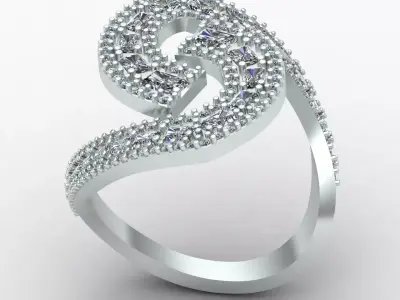 Eclipse Ring 3D print model