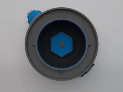 Sci-Fi Dropper 02 Low-poly 3D model