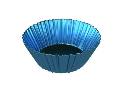 Cupcake Case v1 013 Low-poly 3D model