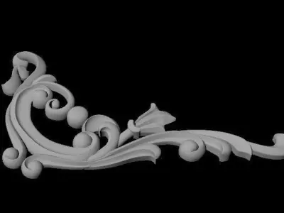 dekor ornament 3D model 41
