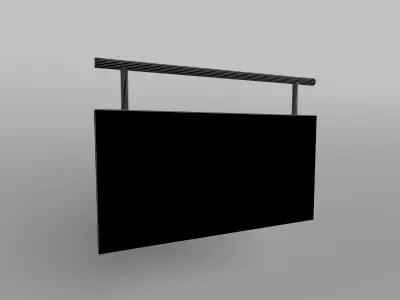 Brand 006 Low-poly 3D model