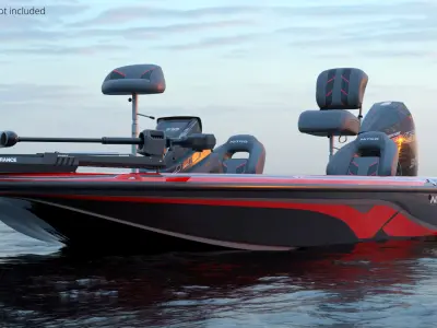  Nitro Z16 Sport Angler Boat Red Black 