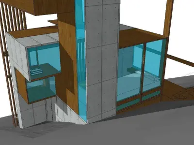 Creative Design-Holiday Cabin-020 3D model