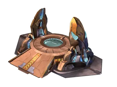 Lost Ancient Civilization - Transfer Point 02 3D model