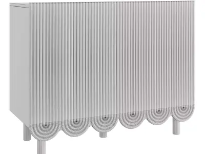 Mira 2-door sideboard 3D model