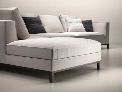 Lucrezia Modular Sofa 3D model