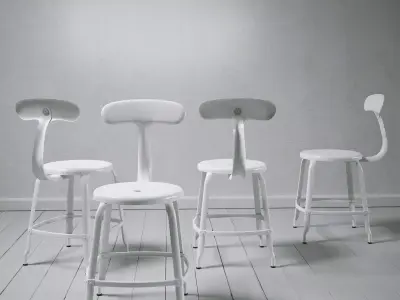 N Chair 45 3D model