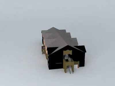 The Pueblo Rose Apartments Free 3D model