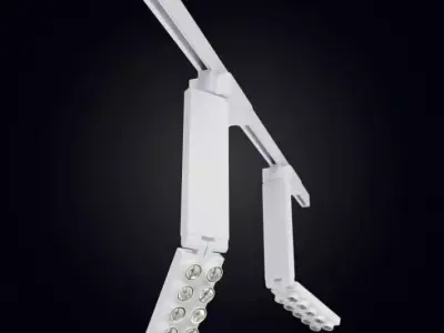 Adjustable Track Lighting 3D model