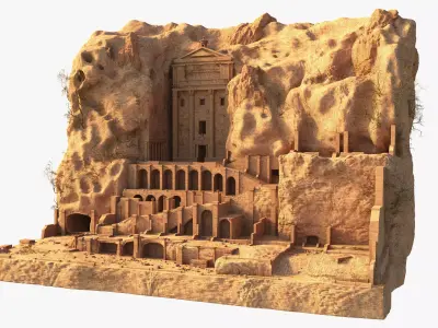 The Urn Temple 3D model