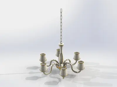classic chandelier Free 3D model