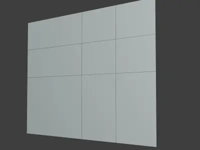 Graffiti wall X 3D model