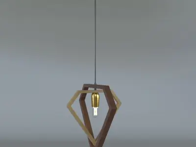 Suspended Ceiling Lamp 3D model