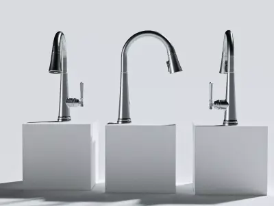 Delta Emmeline Faucet 3D model