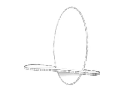 Bienvenue Mirror 3D model