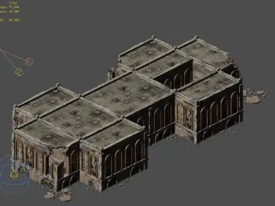 The future - urban waste virtual 02 3D model