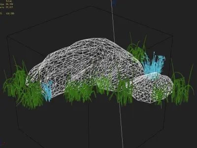 Explore the mountains - rocks 20 3D model
