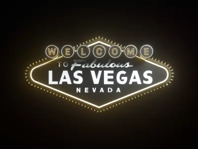 Las Vegas Sign 3D model