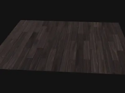 Wooden Floor Low-poly 3D model