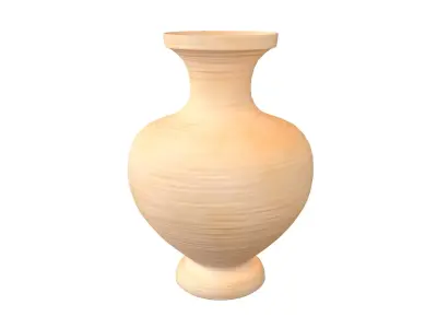 Roman Pottery v1 004 Low-poly 3D model
