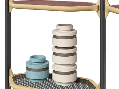 Baxter Libelle shelving 3D model