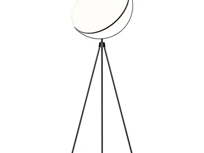 Floor design lamp Superloon by Flos 3D model