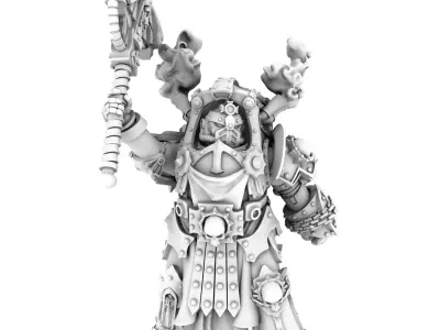 HeresyLab  Hades Legion 5 models Conquestor Royal Guard 2 3D print model