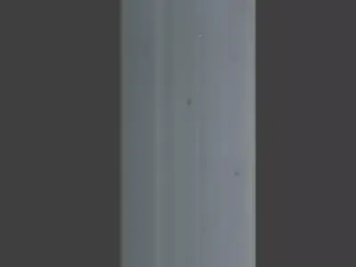 Urban Safety Bollard 3D Model Free low-poly 3D model