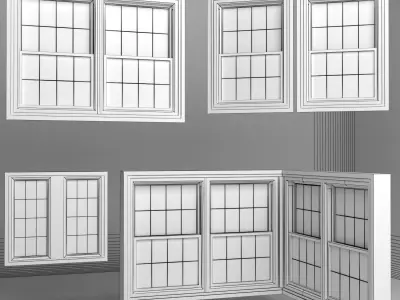 Free Plastic Window Free 3D model