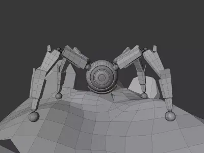 Arc Raiders Stylized Leaper 3D model