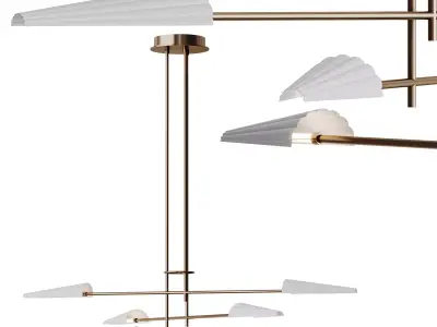 Bion Pendant Light 3D model