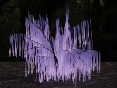 Avatar - Tree of Voices - 4 variation Low-poly 3D model