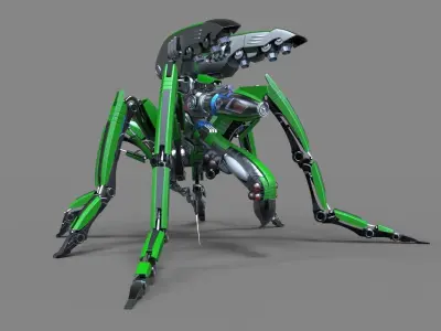  Robot mosquito 3D model