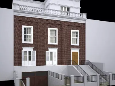 Classic House 3D model