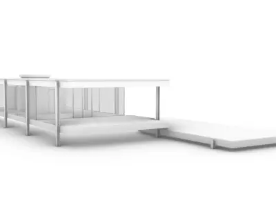 Farnsworth House 3d Architectural Model 3D model