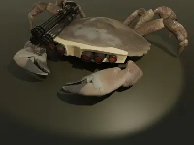 Cyber Crab 3D model