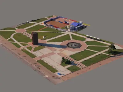 Aerial scan 15 3D model