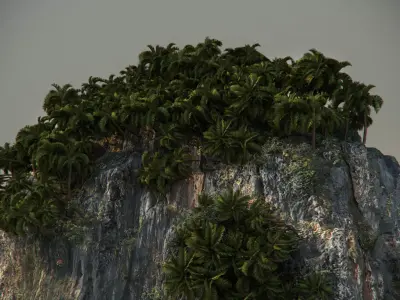 Thailand Rock 1 3D model