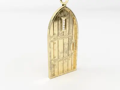 Pendant door 03 3D print model